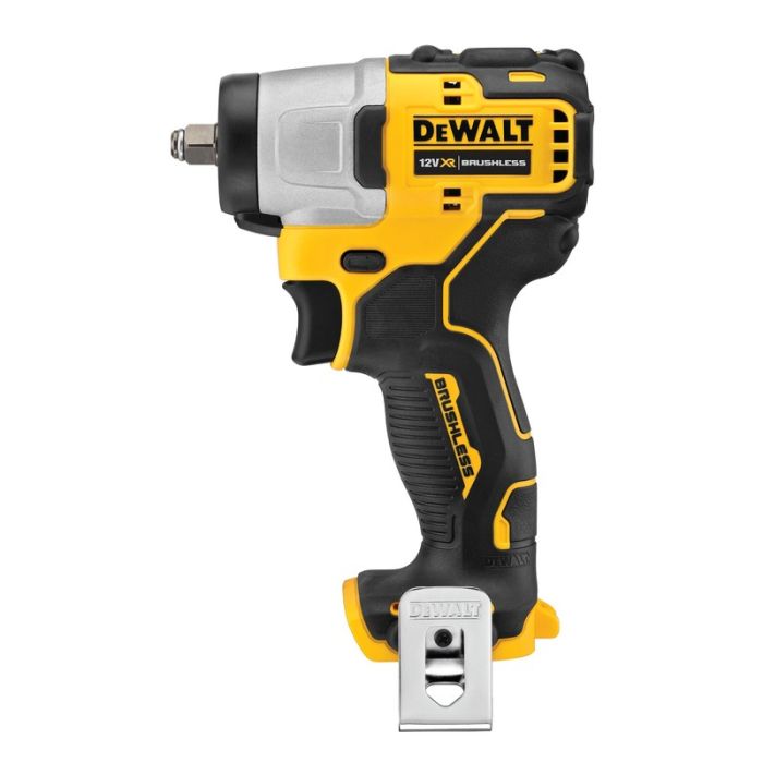 DeWALT - Masina de insurubat cu impact 168Nm, patrat 3/8", 12V, fara acumulator si incarcator [DCF902N-XJ]