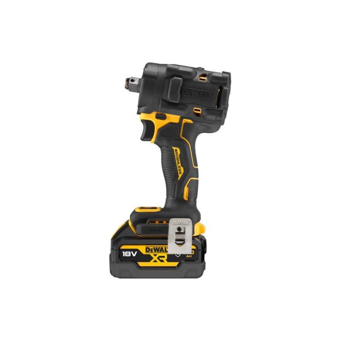 DeWALT - Masina de insurubat cu impact 406Nm, patrat 1/2", cu 2 acumulatori 18V, 5.0Ah, incarcator, insertie spuma, clasa G [DCF921P2G-QW]