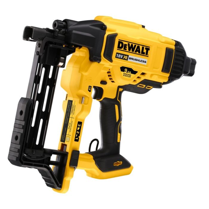 DeWALT - Capsator cuie gard cu capse 38-50mm, latime 12.3mm, compatibil cu acumulator 18V [DCFS950N-XJ]