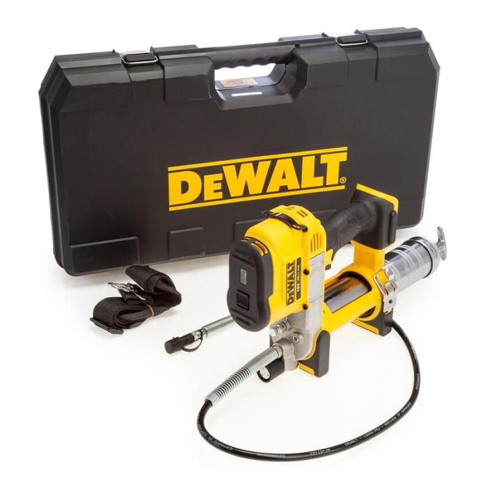 DeWALT - Pistol pentru lubrifiere cu acumulator LI-ION XR de 18V fara acumulatori si incarcator [DCGG571NK-XJ]