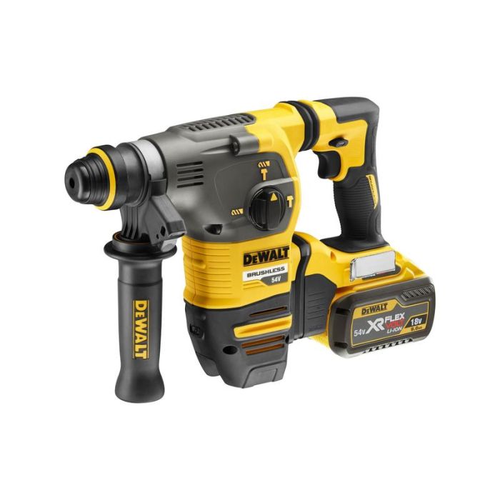 DeWALT - Ciocan rotopercutor ultra profesional cu 3 moduri de lucru si acumulator XR Li-Ion de 54V [DCH333X2-QW]