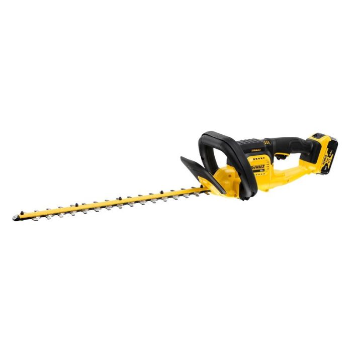 DeWALT - Foarfeca pentru gard viu, acumulator 18V, 5Ah, lama din otel, 55cm [DCMHT563P1-QW]