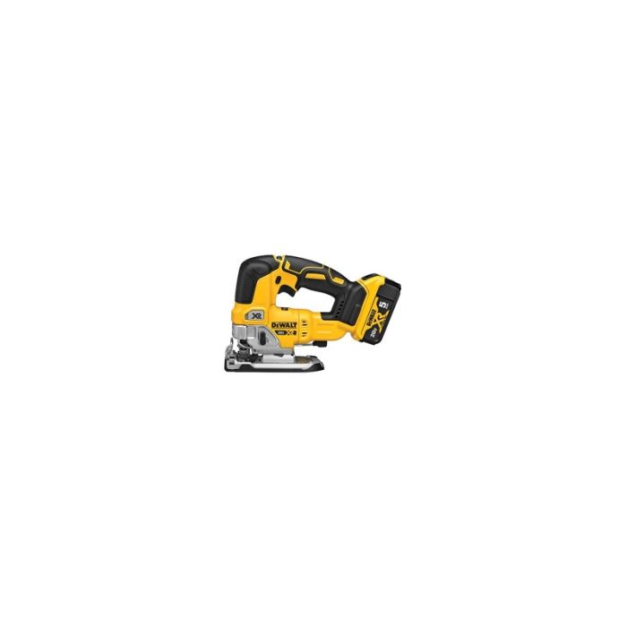 DeWALT - Fierastrau vertical 18V, fara perii, 135mm, 2x5.0Ah, TSTAK [DCS334P2-QW]