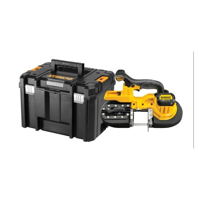 DeWALT - Fierastrau cu banda, compatibil cu acumulator 18V, lumina LED [DCS371N-XJ]