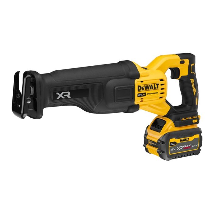 DeWALT - Fierastrau sabie 18V, fara perii, 300mm, 1x6.0Ah, TSTAK [DCS386T1-QW]