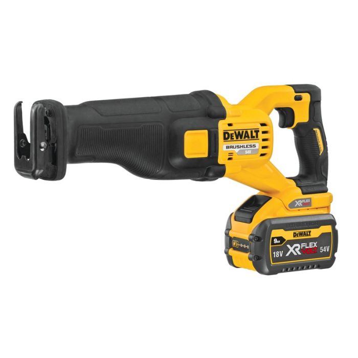 DeWALT - Fierastrau sabie 54V, fara perii, 300mm, 2x9Ah, TSTAK [DCS389X2-QW]