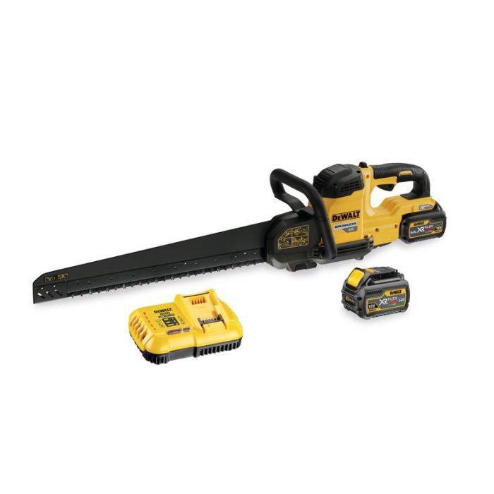 DeWALT - Fierastrau Alligator, cu acumulator 54V, 2Ah, 430mm, valiza [DCS397T2-QW]