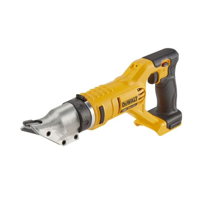 DeWALT - Foarfeca pentru taiat tabla cu cap rotativ, compatibila cu acumulator 18V XR, lumina LED [DCS491N-XJ]