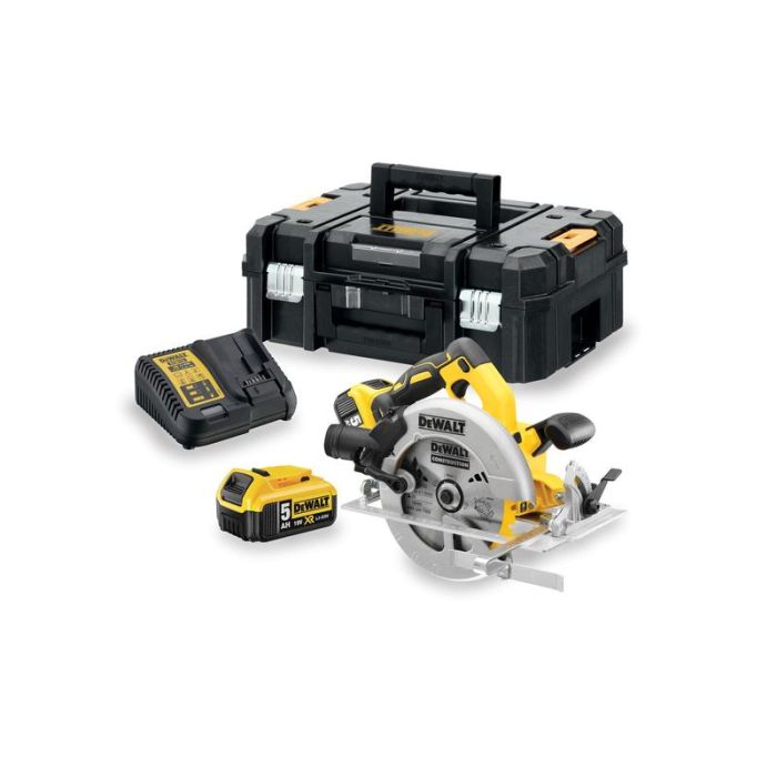 DeWALT - Fierastrau circular 18V XR BL 2x5Ah [DCS570P2-QW]