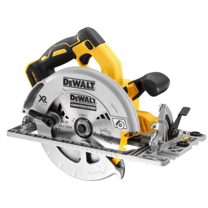 DeWALT - Fierastrau circular 18V, fara perii, panza 184x16mm, taiere max 58mm, fara acumulator si incarcator, TSTAK [DCS572NT-XJ]