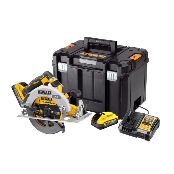 DeWALT - Fierastrau circular 18V XR 190mm, 2x5Ah PowerStack [DCS573H2T-QW]