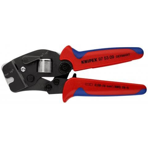 KNIPEX - Cleste de sertizat ferule, cu autoreglaj 0.08-16 mm² [975309]