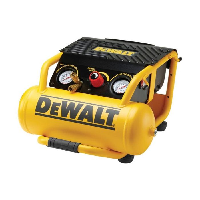 DeWALT - Compresor mediu, 10L, cu doua iesiri si bare de protectie [DPC10RC-QS]