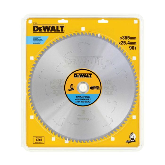 DeWALT - Disc pentru otel inoxidabil 140x20mm 40 dinti [DT1922-QZ]