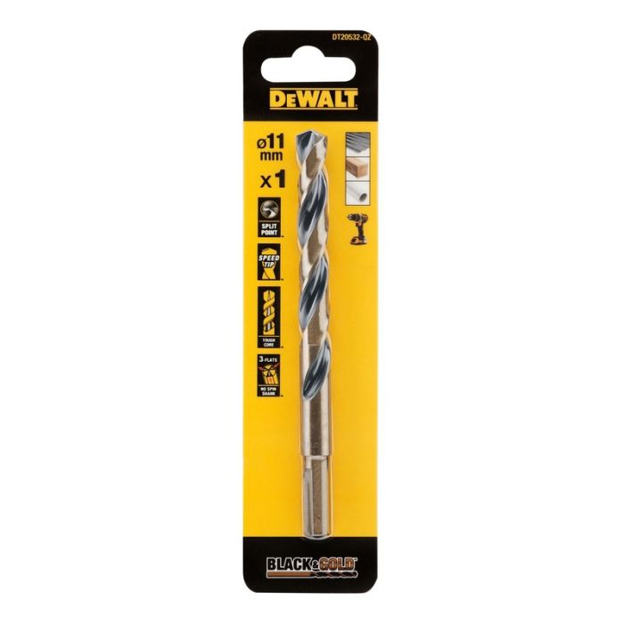 DeWALT - Burghiu HSS BLACK & GOLD, 11mm [DT20532-QZ]