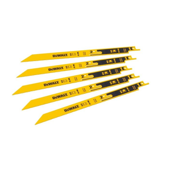 DeWALT - Panza segmentabila pentru fierastrau sabie 228mm, 5 bucati [DT2416-QZ]