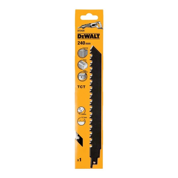 DeWALT - Panza BiM pentru fierastrau sabie 240mm [DT2420-QZ]