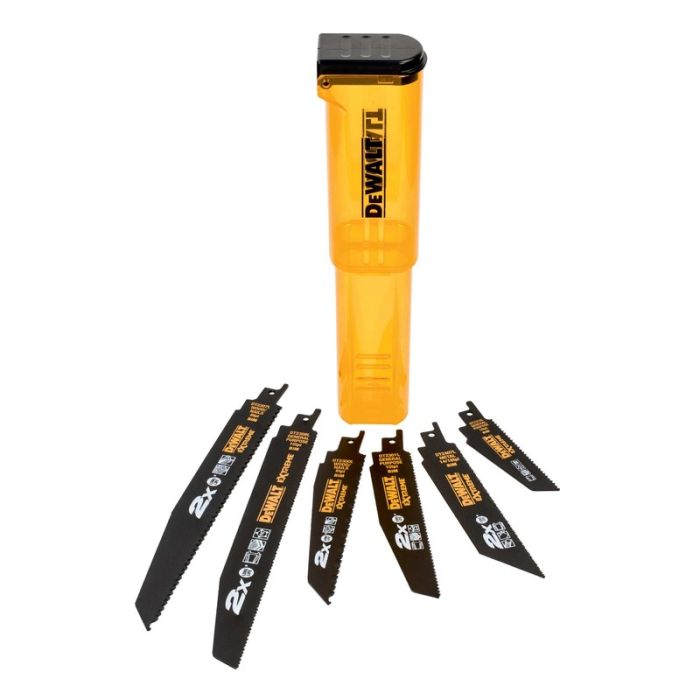 DeWALT - Panze 2xLife Bi-Metal Extreme pentru fierastrau sabie, 6 bucati [DT2440L-QZ]