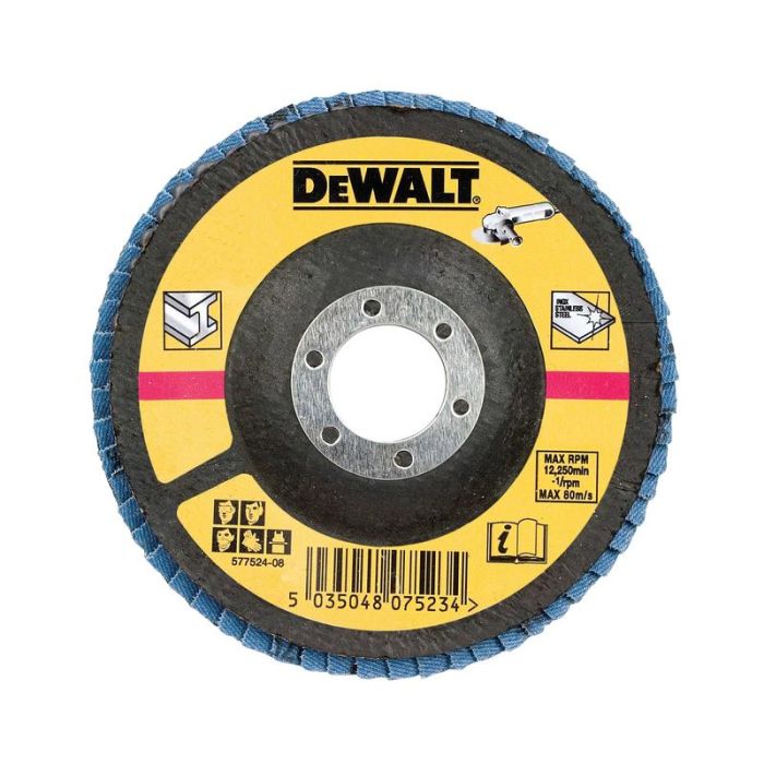 DeWALT - Disc lamelar pentru metal, K36, 125mm [DT3308-QZ]