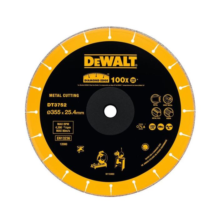 DeWALT - Disc diamantat Extreme 355x25.4x2.4mm [DT3752-QZ]