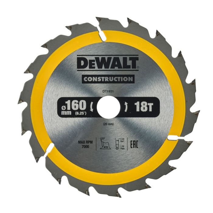 DeWALT - Panza fierastrau circular EXTREME, 184x16x2.6mm [DT4031-QZ]