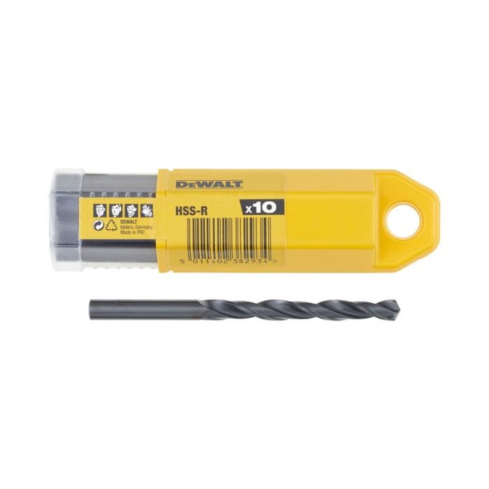 DeWALT - Burghiu pentru metal HSS-R, DIN338, 5.5x93mm [DT5147-QZ]