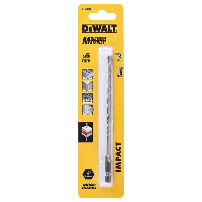 DeWALT - Burghiu de impact pentru zidarie, 5x152mm [DT60001-QZ]