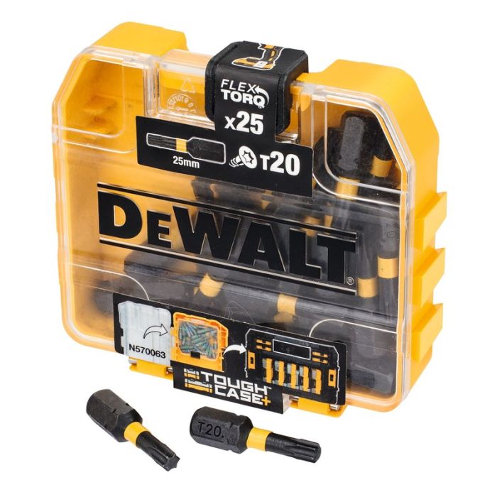 DeWALT - Bit de impact Flextorq, T20x25mm, 25 bucati [DT70557T-QZ]