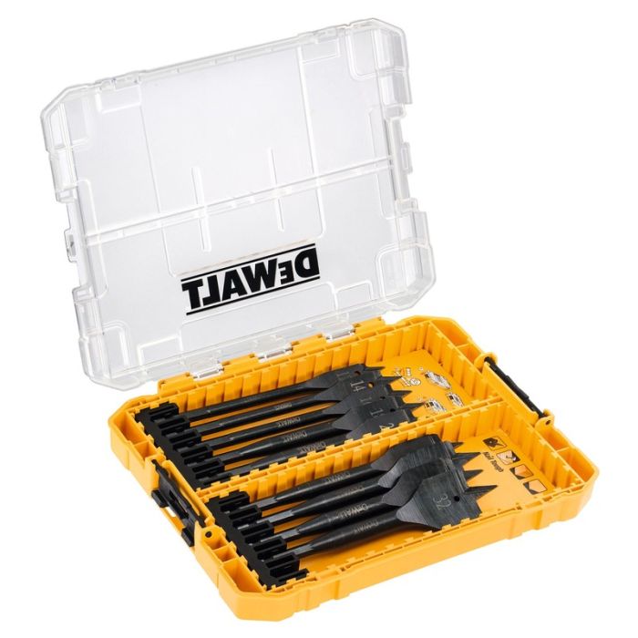 DeWALT - Burghie plate pentru lemn, 9 piese [DT70751-QZ]