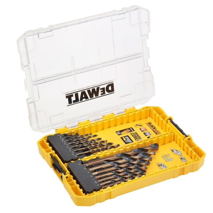 DeWALT - Set burghie pentru metal Black&Gold, 21 bucati [DT70755-QZ]