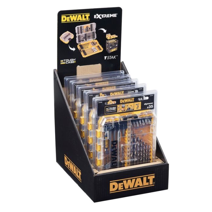 DeWALT - Trusa pentru insurubare si gaurire metal EXTREME 2, 35 piese [DT70756-QZ]