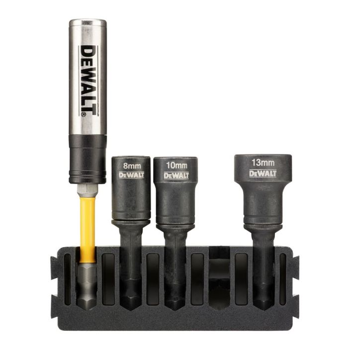 DeWALT - Adaptor biti si tubulare biti, 4 piese [DT70827-QZ]