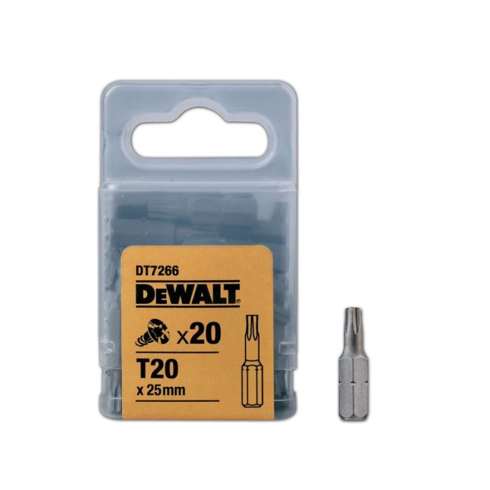 DeWALT - Bit TORSION, T20x25mm, 20 bucati [DT7266-QZ]