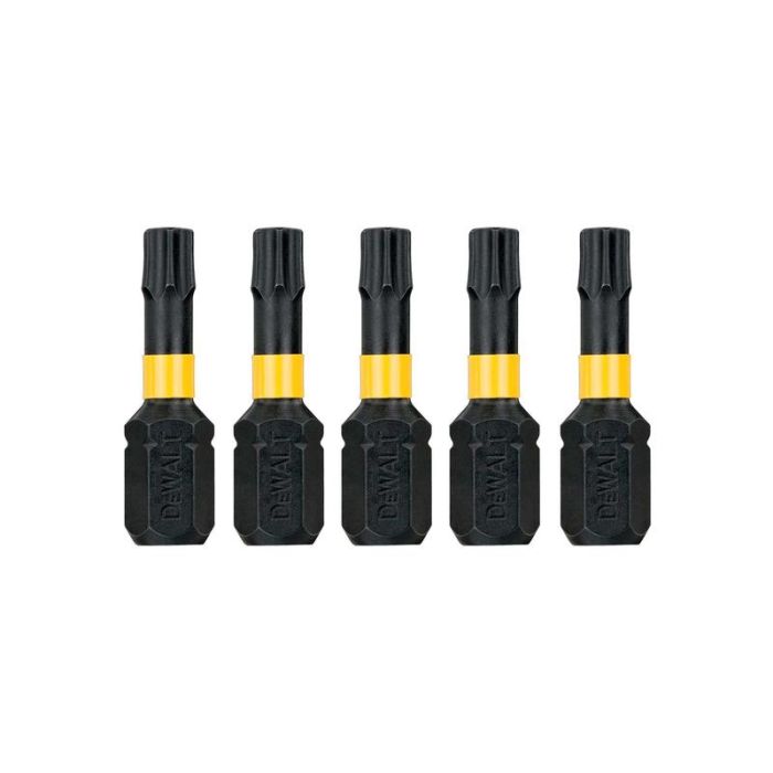 DeWALT - Bit de insurubare de impact T25x25mm, 5 bucati [DT7382T-QZ]