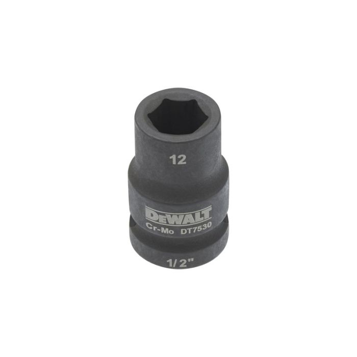 DeWALT - Cap cheie tubulara de impact 1/2", 12mm [DT7530-QZ]