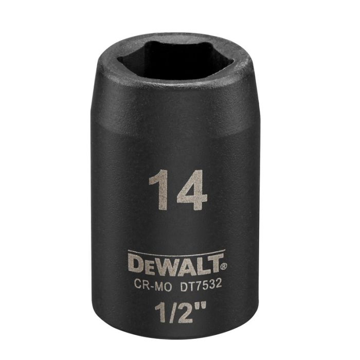 DeWALT - Cap cheie tubulara de impact 1/2", 14mm [DT7532-QZ]