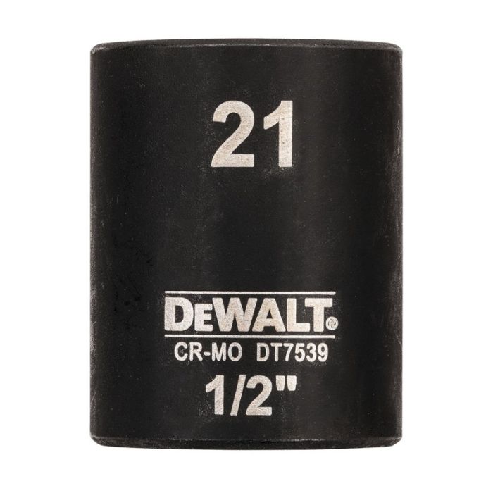 DeWALT - Cap cheie tubulara de impact 1/2", 21mm [DT7539-QZ]