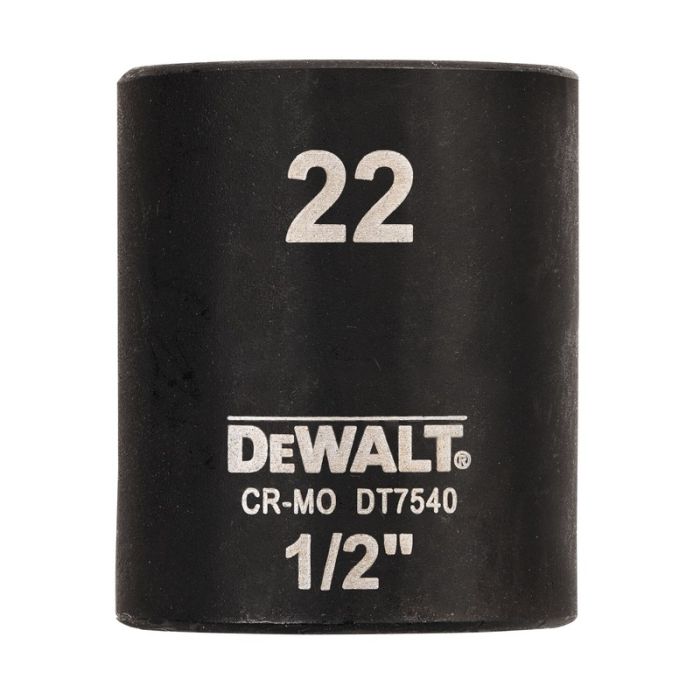 DeWALT - Cap cheie tubulara de impact 1/2", 22mm [DT7540-QZ]