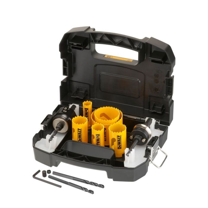 DeWALT - Set gaurire cu carote Bi-Metal Universal, 11 piese [DT90359-QZ]