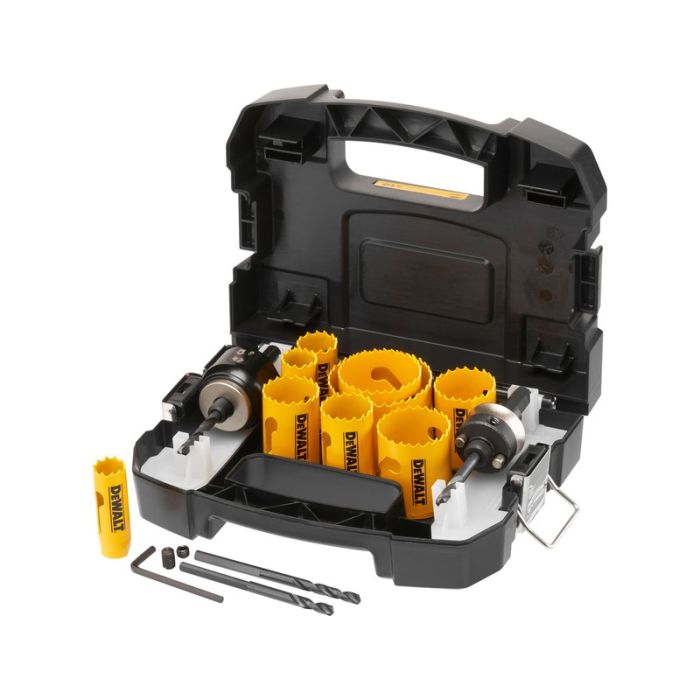 DeWALT - Set gaurire cu carote Bi-Metal Universal, 13 piese [DT90361-QZ]