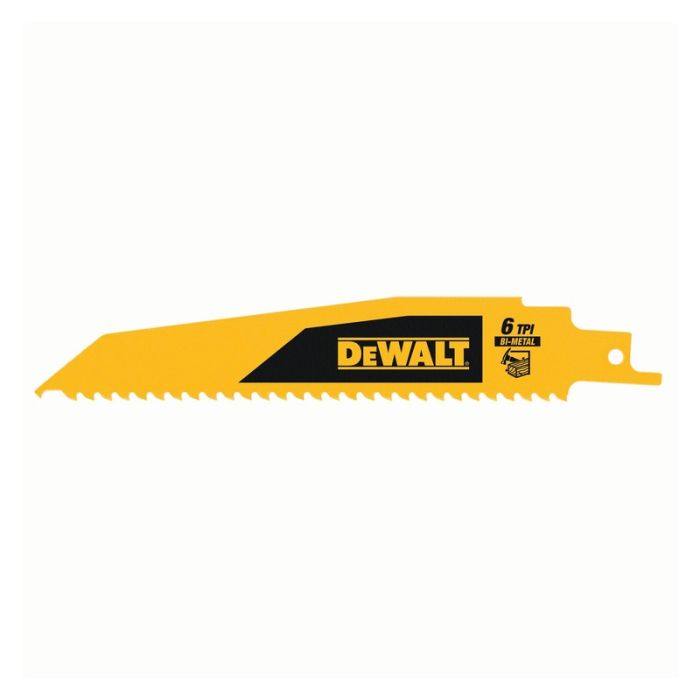 DeWALT - Panza fierastrau alternativ Bi-Metal, 152mm, 6TPI, 5 bucati [DT90380-QZ]