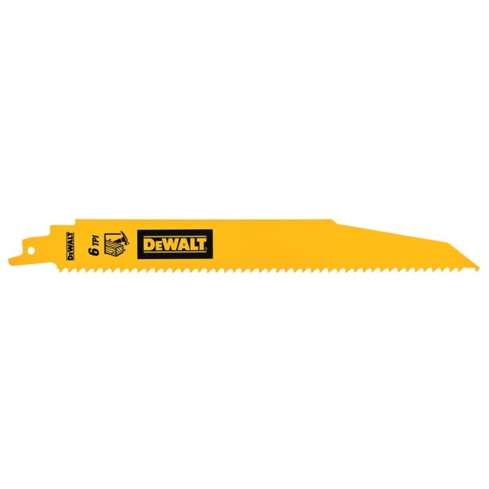 DeWALT - Panza fierastrau alternativ Bi-Metal, 228mm, 6TPI, 5 bucati [DT90381-QZ]