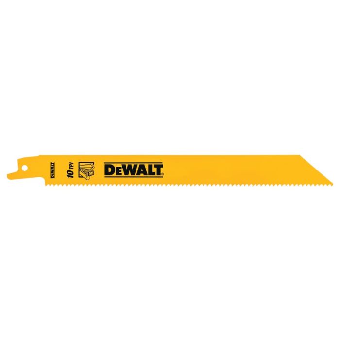 DeWALT - Panza fierastrau alternativ Bi-Metal, 203mm, 10TPI, 5 bucati [DT90383-QZ]