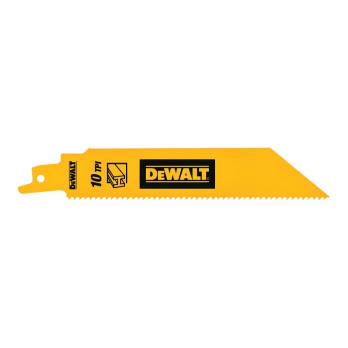 DeWALT - Panza fierastrau alternativ Bi-Metal de 1", 152mm, 10 TPI, 5 bucati [DT90384-QZ]