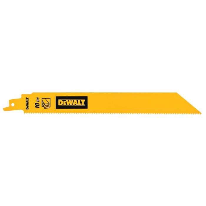 DeWALT - Panza fierastrau alternativ Bi-Metal de 1", 228mm, 10 TPI, 5 bucati [DT90386-QZ]