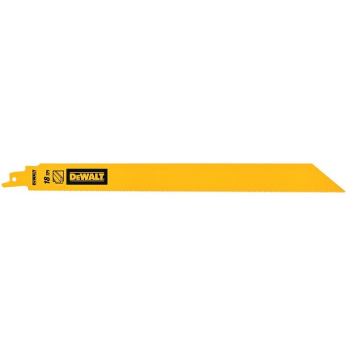 DeWALT - Panza fierastrau alternativ Bi-Metal de 1", 304mm, 18 TPI, 5 bucati [DT90391-QZ]