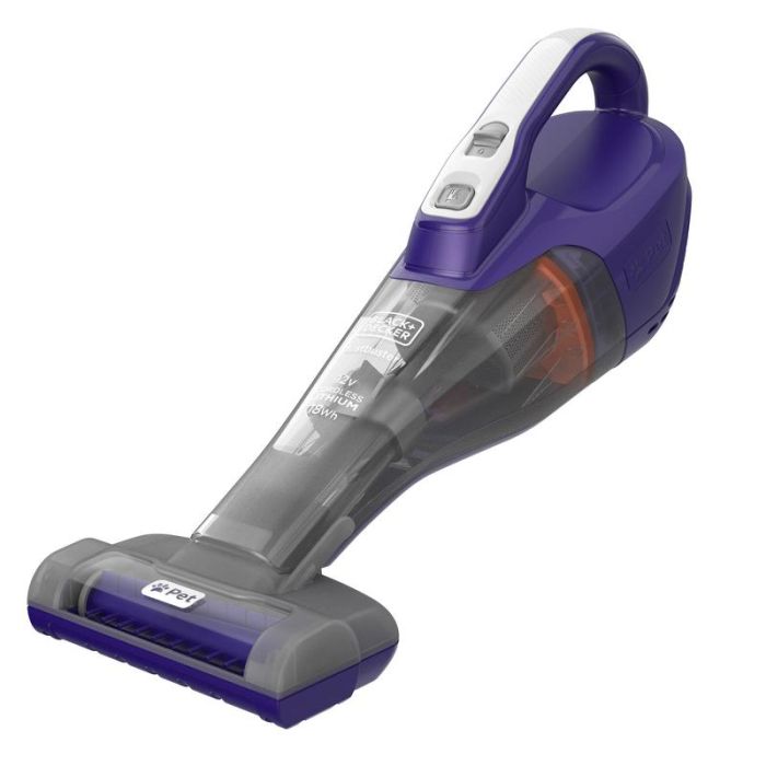 Black+Decker - Aspirator de mana special pentru par de animale de companie 12V [DVB315JP-QW]