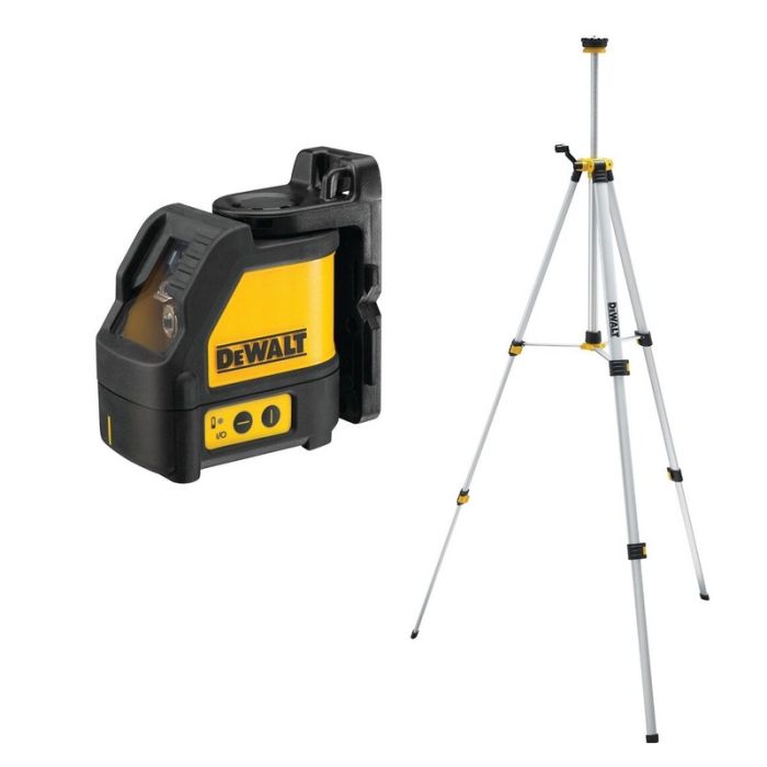 DeWALT - Nivela laser cu 2 linii si trepied DE0881 [DW088KTRI-XJ]