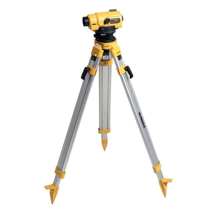 DeWALT - Nivela optica 26x cu autonivelare, stativ, stalp, cutie [DW096PK-XJ]