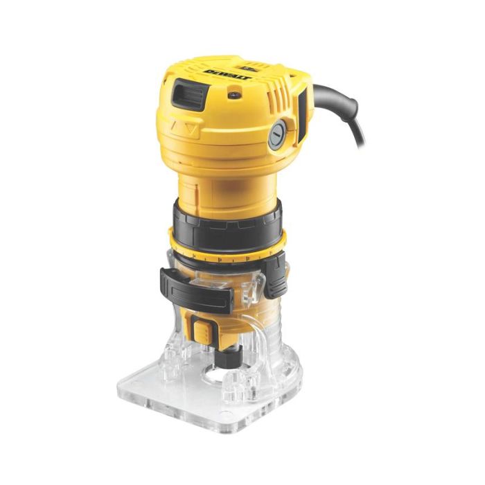 DeWALT - Masina de frezat, 590W, penseta 6mm, adancime cursa 22mm [DWE6005-QS]